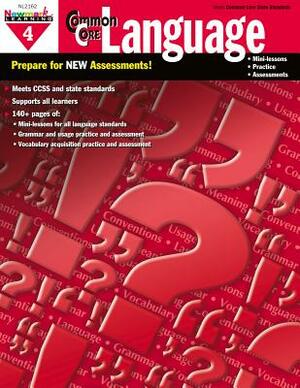 Common Core Practice Language Grade 4 by 