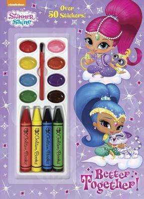 Better Together! (Shimmer and Shine) [With Four Chunky Crayons] by Rachel Chlebowski