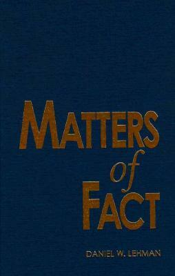 Matters of Fact: Reading Nonfiction Over the Edge by Daniel W. Lehman