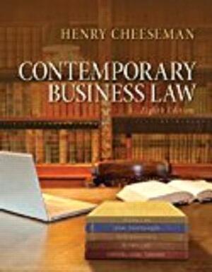 Contemporary Business Law, Student Value Edition by Henry Cheeseman