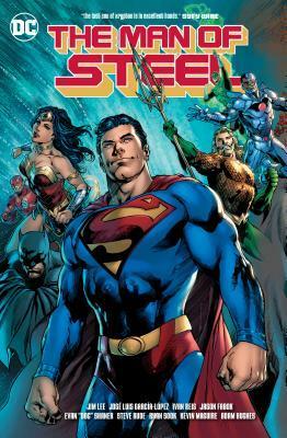 The Man of Steel by Alex Sinclair, Brian Michael Bendis, Jason Fabok, Adam Hughes, Steve Rude, Evan "Doc" Shaner, Ryan Sook, Kevin Maguire, Joe Prado, Wade Von Grawbadger, Ivan Reis