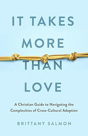 It Takes More than Love: A Christian Guide to Navigating the Complexities of Cross-Cultural Adoption by Brittany Salmon
