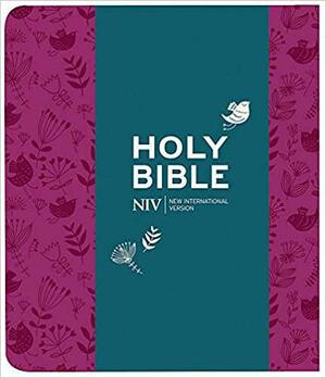 NIV Journalling Plum Soft-Tone Bible with Clasp by New International Version, NIV