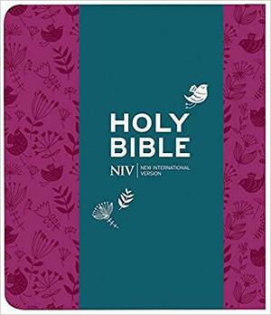 NIV Journalling Plum Soft-Tone Bible with Clasp by NIV, New International Version