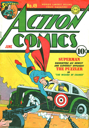 Action Comics #49 by Henry Boltinoff, John Hilton, Gardner Fox, Ken Fitch, Jerry Siegel