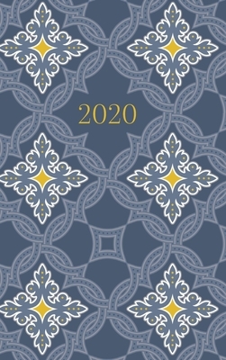 2020 Planner: 2 days per page - Planner - Journal - Diary - Grey Tiles by Reyhana Ismail