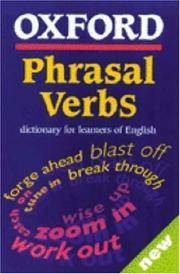 Oxford Phrasal Verbs Dictionary for Learners of English by Dilys Parkinson