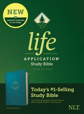 NLT Life Application Study Bible, Third Edition (Leatherlike, Teal Blue) by 