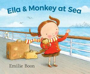 Ella and Monkey at Sea by Emilie Boon