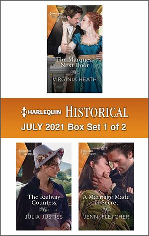 Harlequin Historical July 2021 - Box Set 1 of 2 by Virginia Heath, Jenni Fletcher, Julia Justiss