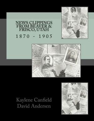 News Clippings from Beaver & Frisco, Utah: 1870 - 1905 by David Andersen, Kaylene Canfield