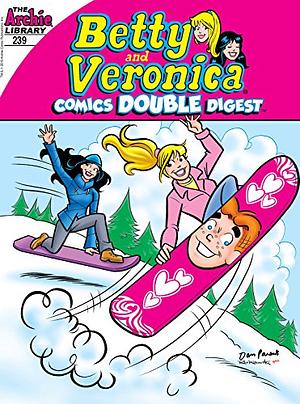 Betty and Veronica Comics Double Digest No. 239 by Rich Koslowski, Jack Morelli, Dan Parent