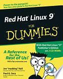 Red Hat Linux 9 For Dummies by Paul G. Sery, Jon Hall