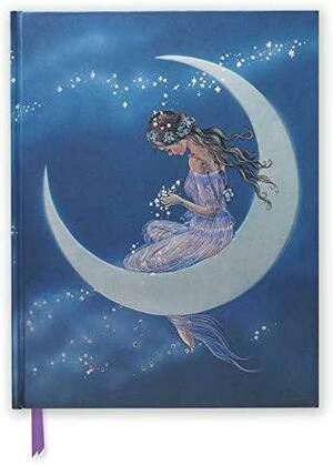 Moon Maiden Blank Sketch Book by Flame Tree Studio