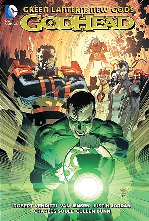 Green Lantern/New Gods: Godhead by Diogenes Neves, Brad Walker, Pete Woods, Robert Venditti, ChrisCross, Marcelo Maiolo, Charles Soule, Jim Calafiore, Goran Sudžuka, Justin Jordan, Dave Sharpe, Cullen Bunn, Gabe Eltaeb, Martin Coccolo, Scott McDaniel, Van Jensen, Rooney Buchemi, Taylor Esposito, Dezi Sienty, Ethan Van Sciver