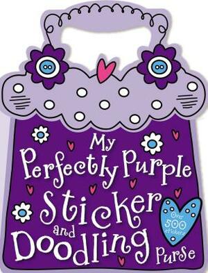My Perfectly Purple Sticker and Doodling Purse by Katie Cox