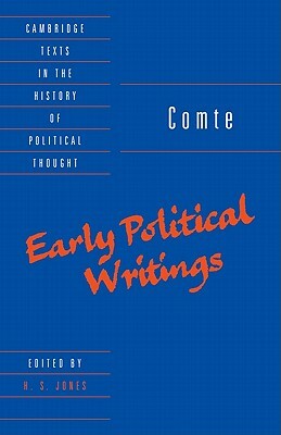Comte: Early Political Writings by Auguste Comte