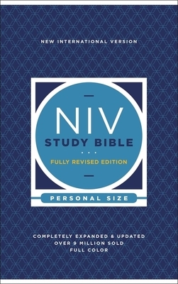 NIV Study Bible, Fully Revised Edition, Personal Size, Hardcover, Red Letter, Comfort Print by 