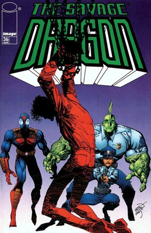 Savage Dragon #36 by Erik Larsen