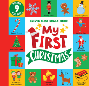 My First Christmas: 9 Mini Board Book Box by Clever Publishing