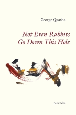 Not Even Rabbits Go Down This Hole: preverbs by George Quasha