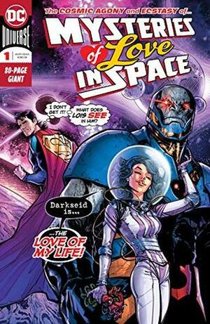 Mysteries of Love in Space (2019) #1 by Eric Esquivel, Alex Sinclair, Cecil Castellucci, Aaron Gillespie, Kyle Higgins, Kyle Hotz, Trish Mulvihill, Jeff Loveness, Saladin Ahmed, Paul Mounts, Elena Casagrande, Amancay Nahuelpan, Joëlle Jones, Hi-Fi, Cam Smith, Cian Tormey, Adriano Lucas, James Tynion IV, Jordie Bellaire, Romulo Fajardo Jr., Max Dunbar, Max Raynor, John Kalisz, Jesús Merino, Tom Grummett, Andrea Shea