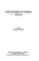 The Power of Public Ideas by Robert B. Reich