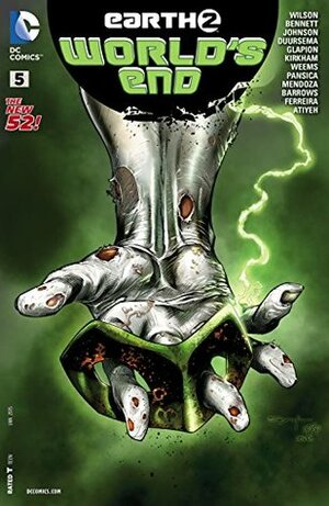 Earth 2: World's End #5 by Eduardo Pansica, Eddy Barrows, Mike Johnson, Tyler Kirkham, Marguerite Bennett, Daniel H. Wilson, Jan Duursema