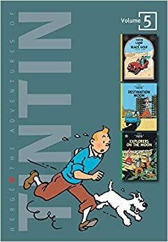 Tintinove pustolovine 6: U zemlji crnog zlata, Prema Mjesecu, Hod po Mjesecu by Hergé