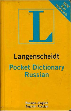 Langenscheidt Pocket Dictionary Russian-English by Langenscheidt