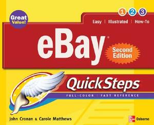 Ebay(r) Quicksteps, Second Edition by John Cronan, Carole Matthews