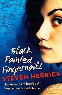 Black Painted Fingernails by Steven Herrick