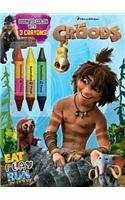 Eat Play Run: Book to Color with Crayons (The Croods) by Dalmatian Press