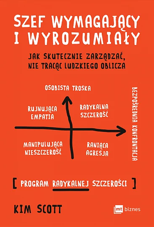 Szef wymagający i wyrozumiały. Jak skutecznie zarządzać, nie tracąc ludzkiego oblicza by Kim Malone Scott