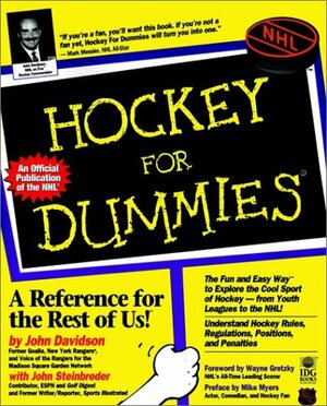 Hockey for Dummies? by John Davidson, John Steinbreder