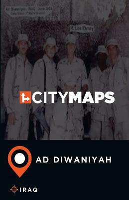 City Maps Ad Diwaniyah Iraq by James McFee