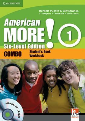 American More! Six-Level Edition Level 1 Combo with Audio CD/CD-ROM by Jeff Stranks, Herbert Puchta, Günter Gerngross