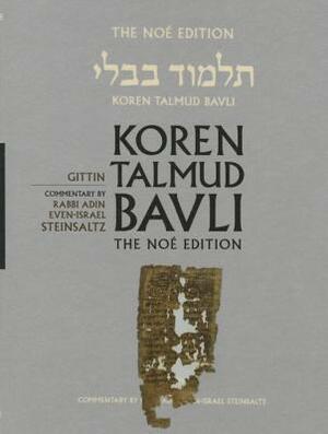 Koren Talmud Bavli No, Vol 21: Gittin: Hebrew/English, Large, Color Edition by Adin Steinsaltz