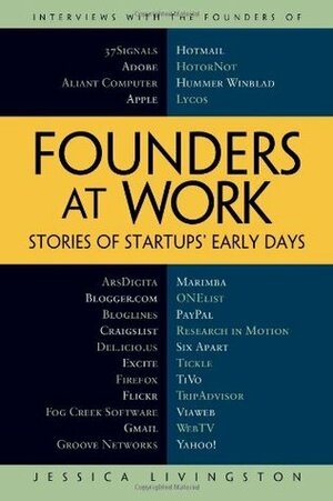 Founders at Work: Stories of Startups' Early Days by Jessica Livingston