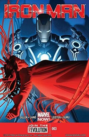 Iron Man #3 by Greg Land, Kieron Gillen, GURU-eFX
