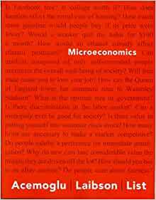 Microeconomics by Daron Acemoğlu