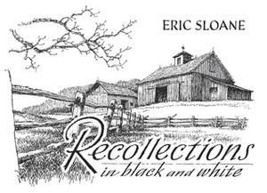 Recollections in Black and White by Eric Sloane