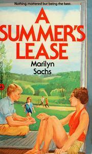 A Summer's Lease by Dell Publishing, Marilyn Sachs