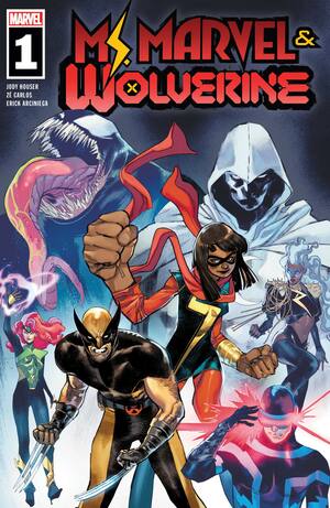 Ms. Marvel and Wolverine #1 by Jody Houser, Zé Carlos, Sara Pichelli