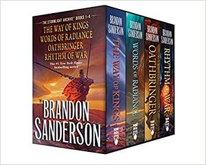 Stormlight Archives HC Box Set 1-4: The Way of Kings, Words of Radiance, Oathbringer, Rhythm of War by Brandon Sanderson