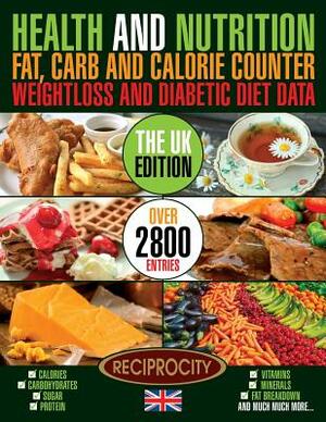 Health & Nutrition Fat, Carb & Calorie Counter, Weight loss & Diabetic Diet Data UK: UK government data on Calories, Carbohydrate, Sugar counting, Pro by Sibel Osman, Marco Black, Susan Fotherington