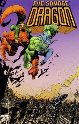 Savage Dragon #37 by Erik Larsen