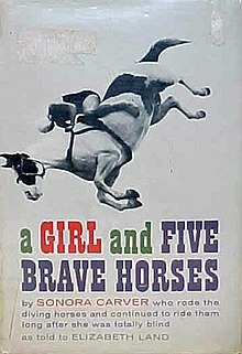 A Girl and Five Brave Horses by Sonora Carver