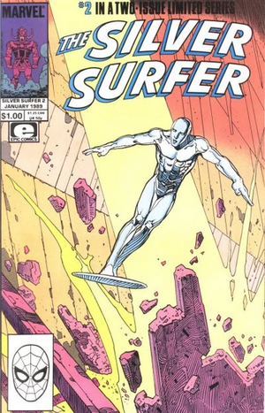 Silver Surfer #2 by Stan Lee