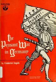 Peasant War in Germany (New World) by Moissaye J. Olgin, Friedrich Engels